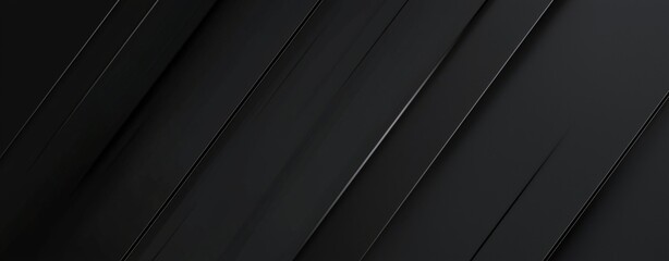 Poster - Diagonal black stripes are creating a modern and abstract background, perfect for websites, presentations, or any design project needing a touch of elegance