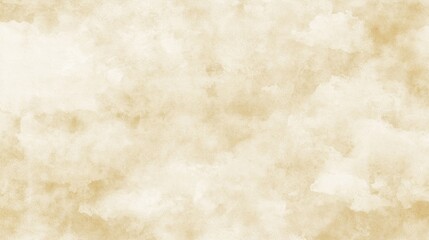 Poster - Beige watercolor wash creates a soft and dreamy texture, perfect for backgrounds, invitations, or any design project needing a touch of elegance and vintage charm