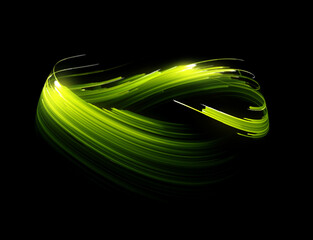 Wall Mural - Glow swirl light effect. Circular lens flare. Abstract rotational lines. Power energy element. .Luminous sci-fi. Shining neon lights. Magic arena. Swirl trail effect. Glint scene. Dynamic ellipse.