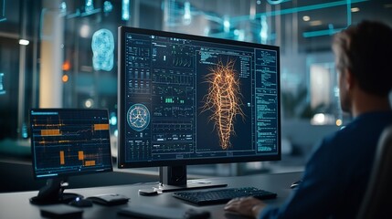 Poster - Cutting Edge Healthcare Workstation with Virtual Twin Nervous System Simulation Revolutionizing Medical Diagnostics and Treatment through Innovative Digital Technologies