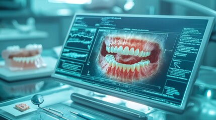 Poster - Cutting Edge Dental Treatment Center Showcases Virtual Twin Gum Visualization to Highlight Inflammation and Treatment Areas for Personalized Data Driven Oral Care