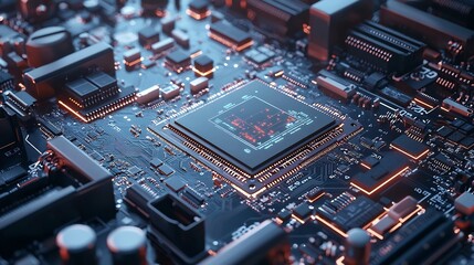 Poster - innovative chipset testing station equipped with virtual twin interface for comprehensive performanc