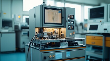 Poster - Cutting Edge AI Powered Wafer Inspection System Featuring a Virtual Twin and Detailed Defect Density Maps Yield Forecasts and Optimization Insights for Semiconductor Manufacturing