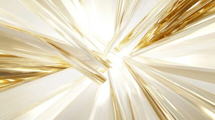 Poster - Dynamic light burst abstract art digital creation illuminated environment close-up view modern aesthetic for impactful design