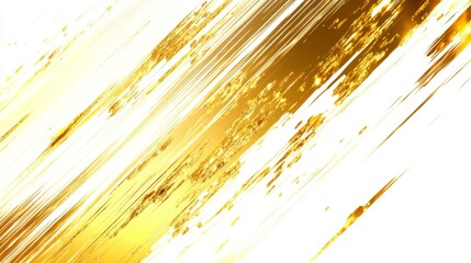 Poster - Dynamic gold abstract design digital art creation vibrant environment modern aesthetic artistic perspective visual concept