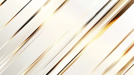 Poster - Dynamic golden stripes abstract background digital art modern aesthetic vibrant colors close-up perspective creative design concepts