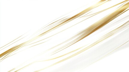 Poster - Dynamic golden hair movement studio abstract art bright environment close-up visual aesthetics and elegance