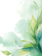 Wall Mural - Abstract background with breeze in spring