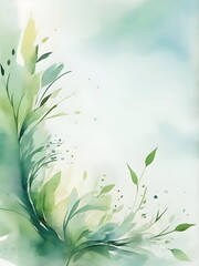 Wall Mural - Abstract background with breeze in spring