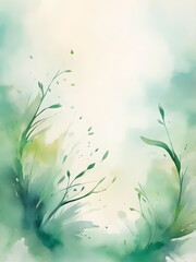 Wall Mural - Abstract background with breeze in spring