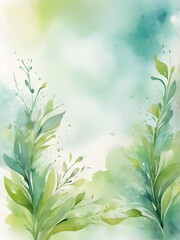 Wall Mural - Abstract background with breeze in spring