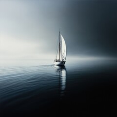 Poster - At Sea