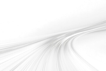 Aufkleber - Abstract light trails curve across Transparent background.