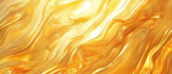 golden abstract background with flowing textures