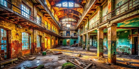  Exploring decaying urban spaces: capturing rust, darkness, and the haunting beauty of abandoned structures.