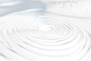 Poster - Abstract swirling metallic texture.