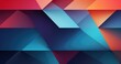 © Gams Images & Videos - beautiful background with diagonal geometric shapes, vector illustration. Design banner for website or presentation with copy space. red color