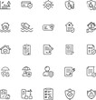 © Chaya - Insurance Icons Protection, Security, Risk, and Safety Coverage
