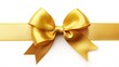 © wijayanto - Golden Satin Ribbon Bow