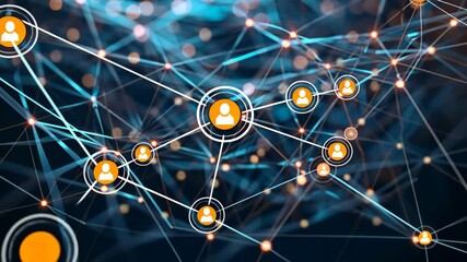 Poster - A detailed view of a blue and black background, showcasing the contrasting colors and textures, A web of interconnected strings illustrating the complex network of opioid trade