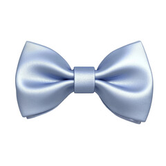 Wall Mural - Light Blue Bow Tie Isolated on PNG Transparent Background