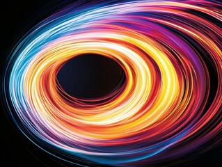 Poster - Connecting enterprises with strategic digital transformation, network visualizations glowing with vibrant lines
