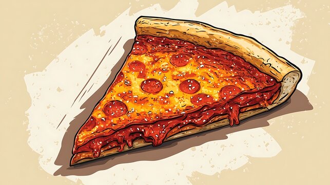 Iconic Dishes Illustration Featuring Global Cuisine and Traditional Recipes