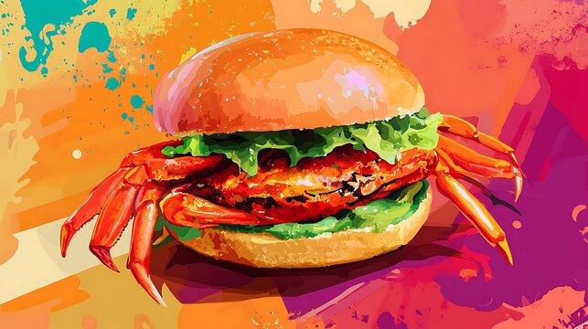 Iconic Dishes Illustration Featuring Global Cuisine and Traditional Recipes