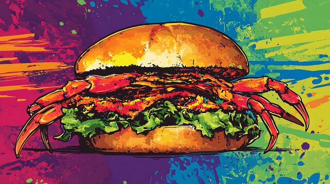 Iconic Dishes Illustration Featuring Global Cuisine and Traditional Recipes