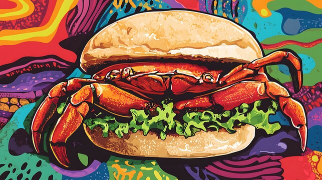 Iconic Dishes Illustration Featuring Global Cuisine and Traditional Recipes