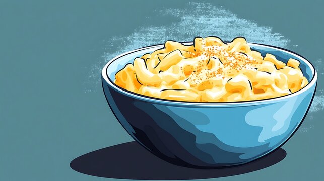 Iconic Dishes Illustration Featuring Global Cuisine and Traditional Recipes