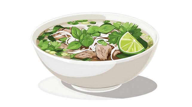 Iconic Dishes Illustration Featuring Global Cuisine and Traditional Recipes
