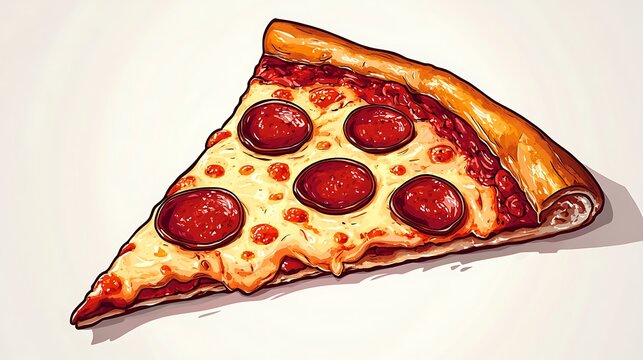 Iconic Dishes Illustration Featuring Global Cuisine and Traditional Recipes