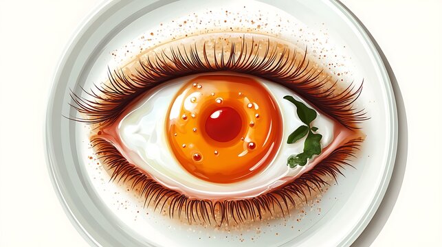 Iconic Dishes Illustration Featuring Global Cuisine and Traditional Recipes