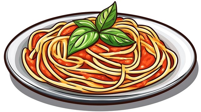 Iconic Dishes Illustration Featuring Global Cuisine and Traditional Recipes