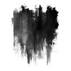 Poster - Abstract black heart artwork digital creation modern art minimalist style artistic viewpoint emotive concept
