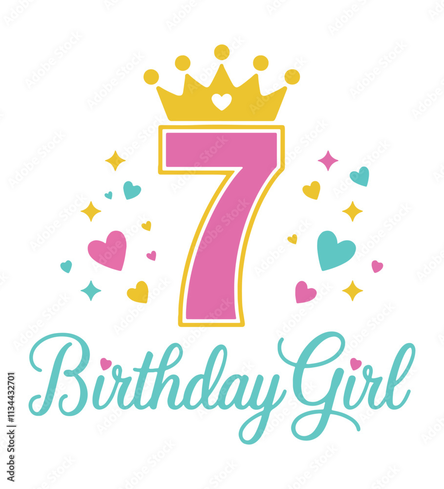 Happy Birthday Wishes For Seven Year Old Girls Stock Vector Adobe Stock happy-birthday-wishes-for-seven-year-old-girls-stock-vector-adobe-stock