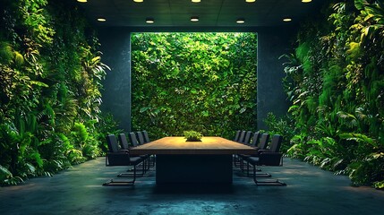Poster - Eco Friendly Business Conference in a Nature Inspired Venue with Sustainable Design