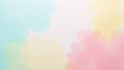 Naklejka na meble pastel colors blend softly gradient turquoise accents pink yellow hues textured white