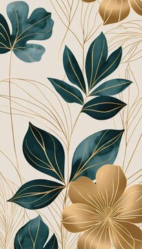 pattern with flowers
