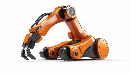 Poster - Intelligent Automation Robot Arm in Modern Factory Environment
