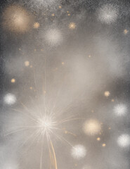 Wall Mural - background with stars - abstract light silver background - Generative AI