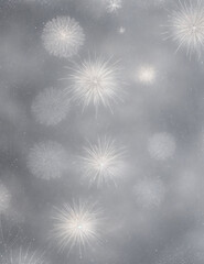 Wall Mural - background with stars - abstract light silver background - Generative AI