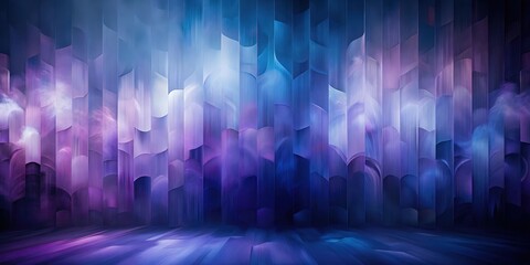 Aufkleber - Abstract background with a textured, gradient, and blurred effect with a focus on the purple and blue color scheme.