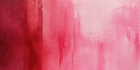 Poster - Soft Watercolor Abstract Background in Shades of Red and Pink, Perfect for Creative Projects and Graphic Design Needs