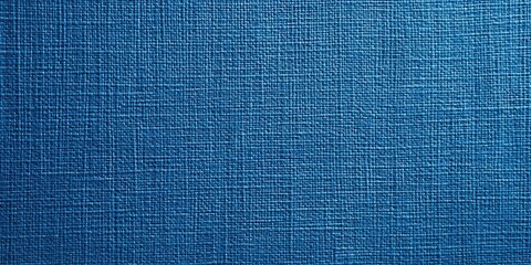 Poster - Deep Blue Textured Background with Fine Weave for Artistic or Decorative Use in Creative Projects and Designs