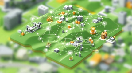 Poster - Smart Industrial Network Concept with Connected Factories in a Digital Ecosystem