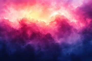 Leinwandbilder - Abstract Dreamy Pastel Background Iridescent Holographic Texture Watercolor Rainbow Art
