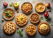 © Sirinporn - Delightful Apple Pie Bakery Silhouettes for Pastry Lovers - Perfect for Culinary Designs and Bakery Branding Needs