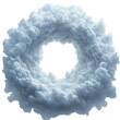 © Suradet Rakha - Circular Cloud Formation Smoke Ring Abstract Background Hole in Clouds